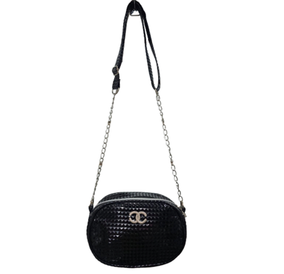 MODA COOL (11) BANDOLERA CHAROL