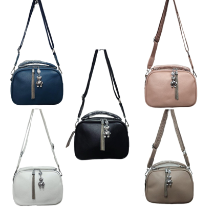 MODA COOL (25) BANDOLERA 2 DIVISIONES TIRAS REGULABLES