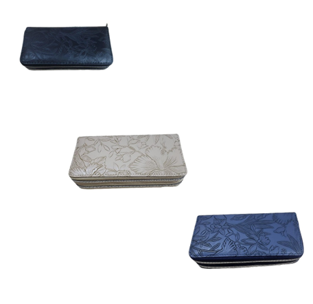 MODA COOL (27) BILLETERA GRANDE 2 CIERRES . Medida: 19x10cm