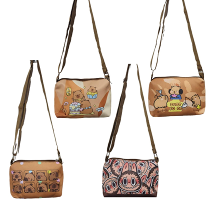 MODA COOL (4) BANDOLERA CAPIBARA TIRA REGULABLE