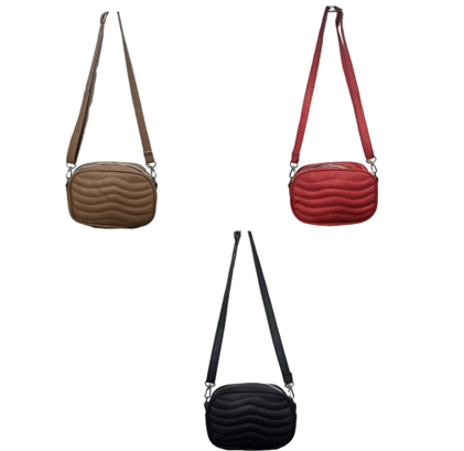 MODA COOL (5) BANDOLERA ECO CUERO