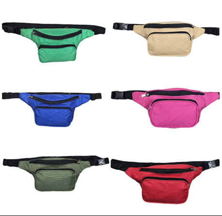 MODACOOL (13) RIÑONERA CON DOS BOLSILLOS GRANDE Material Tela cordura