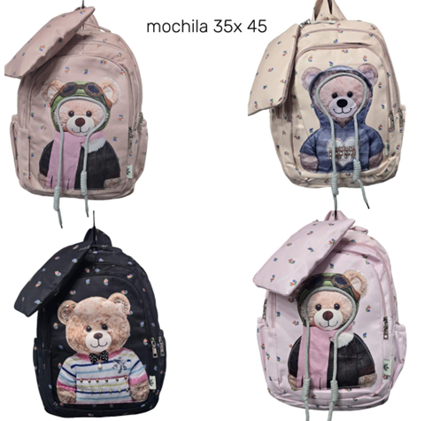 MODACOOL (14) MOCHILA GRANDE CON OSO