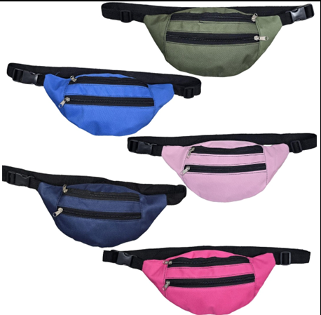 MODACOOL (18) RIÑONERA CON DOS BOLSILLOS. Material tela cordura