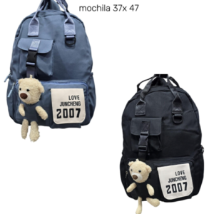 MOCHILA GRANDE  CON OSITO