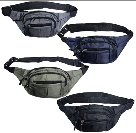 MODACOOL (4) RIÑONERA Importada CON 3 BOLSILLOS Material Impermeable