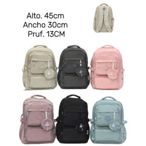 MOCHILA CON VARIAS BOLSILLOS