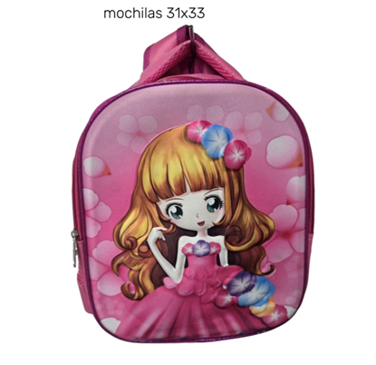moda cool (2) Mochila 3D DOBLE CIERRE