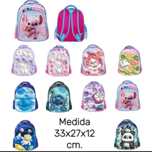 MOCHILA JARDIN 3D medida: