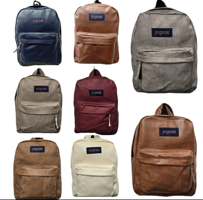 modacool (3) MOCHILA ESCOLAR ECO CUERO JANSPORT