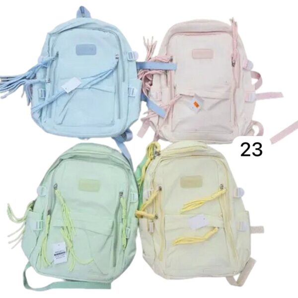 MOCHILA ESCOLAR CON MONEDERO