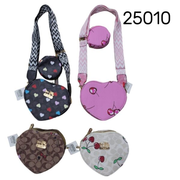 BANDOLERA CORAZON TIRAS RECULABLES