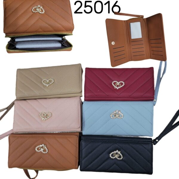 BILLETERA GRANDE TRIPLE TARGETERO Y CIERRE