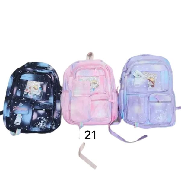 MOCHILA ESCOLAR 3 PIEZAS