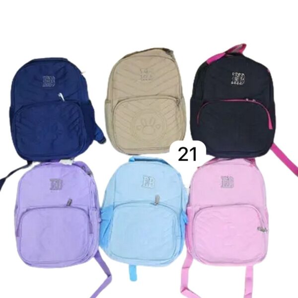 MOCHILA ESCOLAR 2 PIEZAS