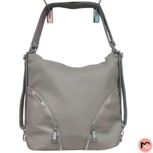 MODA COOL (12) GORRO CON PIEL POMPOM