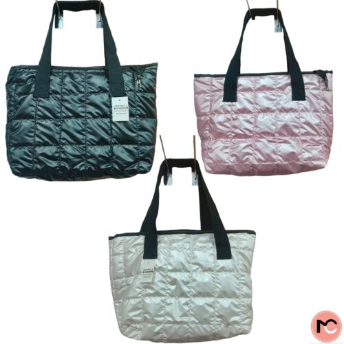 MODA COOL (13) CARTERA / BOLSO PUFFER X3