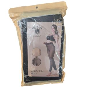 CALZA EFECTO PIEL FRIZADAS (talle  S )