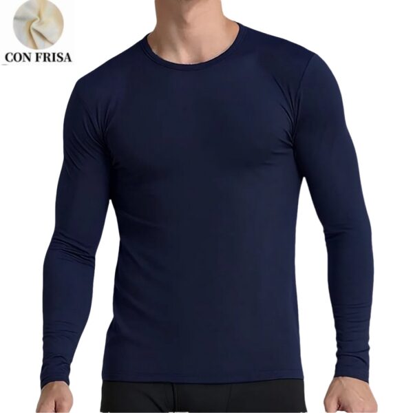 Remera Camiseta Térmica Hombre Adulto Manga Larga (Talle XL)