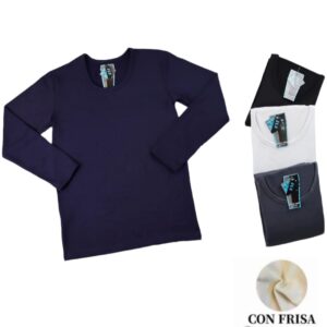 MODA COOL (150) Remera Camiseta Térmica Hombre Adulto Manga Larga (Talle XL al 6XL)