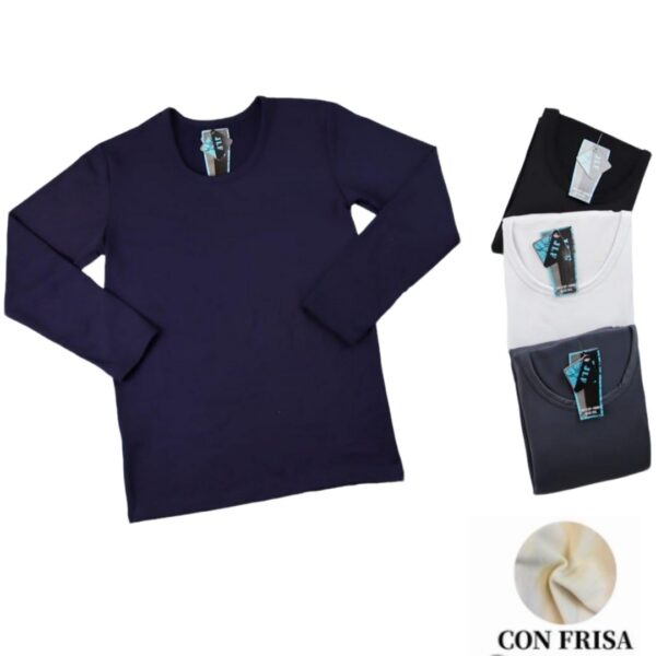 Remera Camiseta Térmica Hombre Adulto Manga Larga (Talle XL,2XL, 3XL)