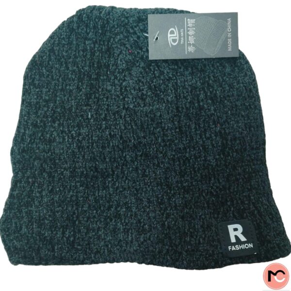 GORRO CON PIEL