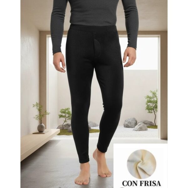 Calza Térmica Hombre Frizada Primera Piel X12