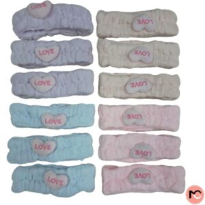 VINCHA PARA MAQUILLAJE X12