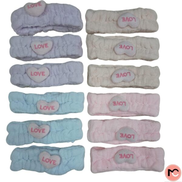 VINCHA PARA MAQUILLAJE X12