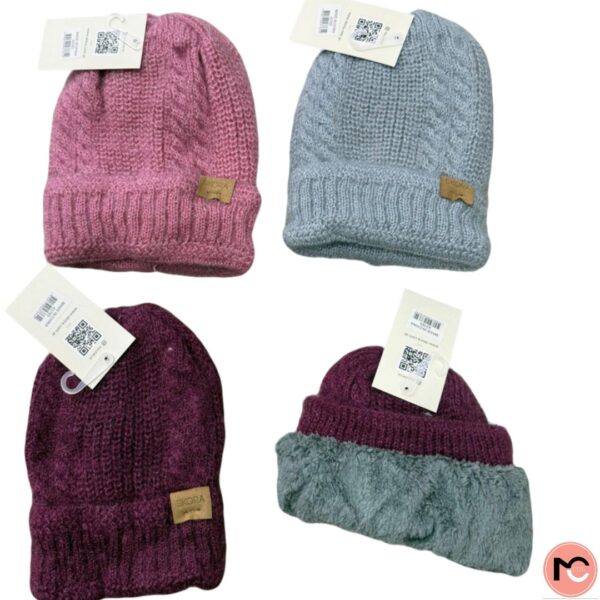 GORRO TEJIDO INTERIOR PIEL X12