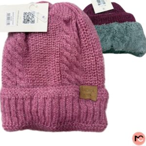 GORRO TEJIDO INTERIOR PIEL