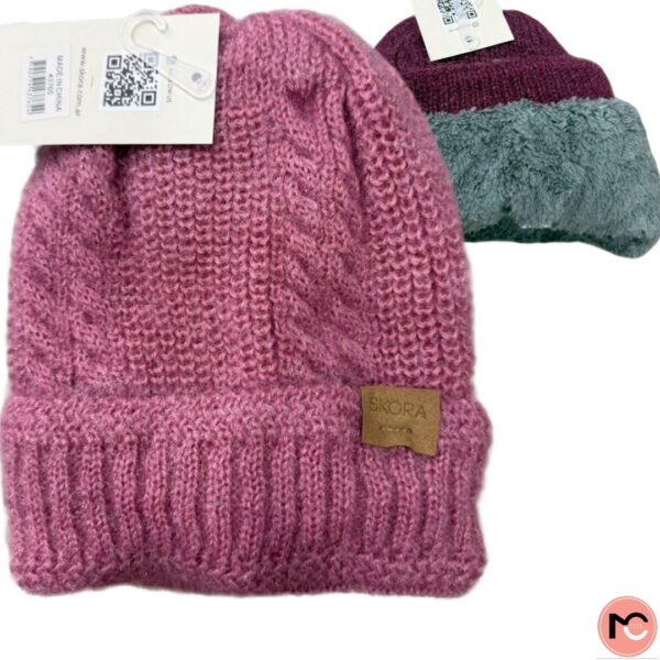 GORRO TEJIDO INTERIOR PIEL