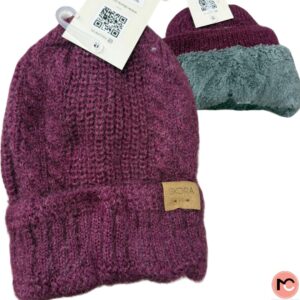 GORRO TEJIDO INTERIOR PIEL