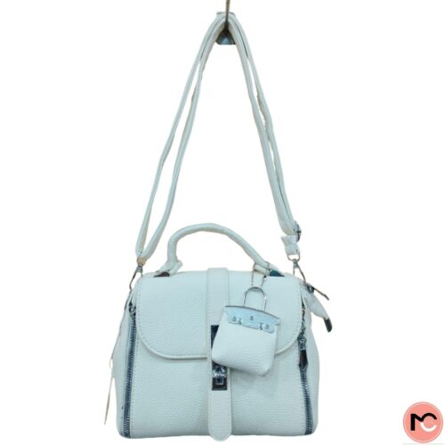 MODA COOL (89) BANDOLERAS CON DIVISION Y BOLSILLOS